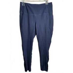 Mondetta Leggings Women's L Navy Blue Performance Luxury